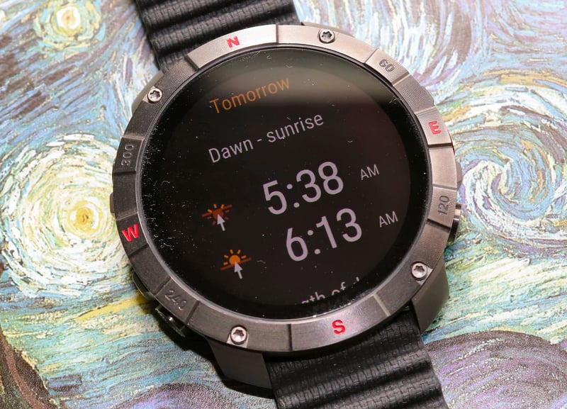 Polar Grit X2 Pro sunrise sunset (2)