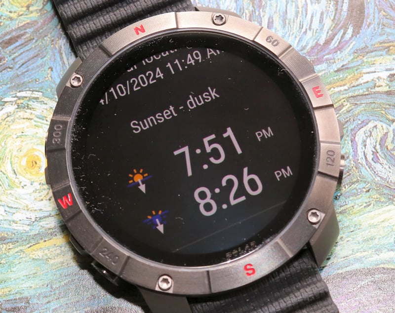 Polar Grit X2 Pro sunrise sunset (3)