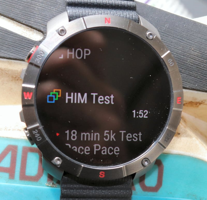 Polar Grit X2 Structured Run Workout