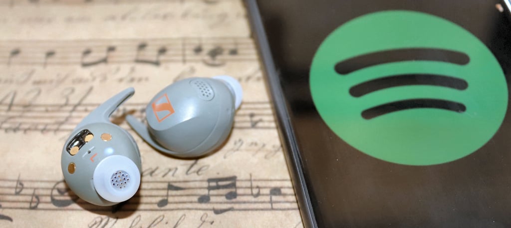 Sennheiser Momentum Sport Review Earbud spotify