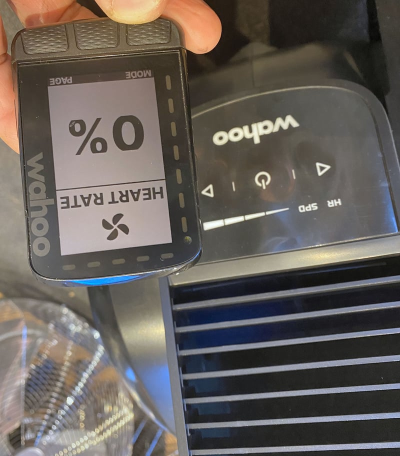 Wahoo Fitness KICKR Headwind Heart Rate Automatic control