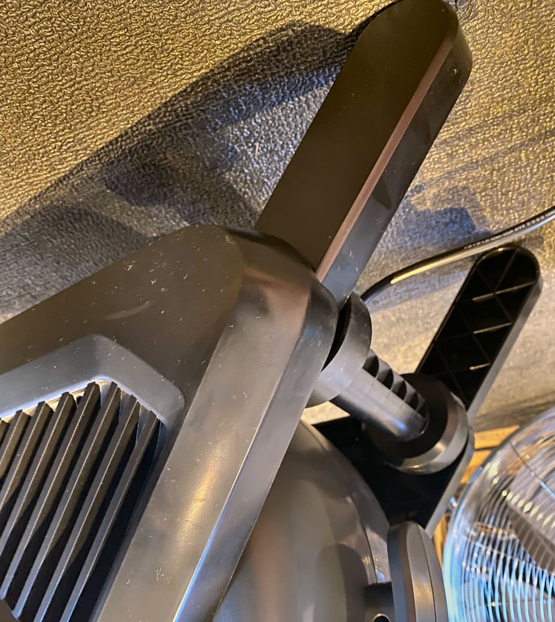 Wahoo Fitness KICKR Headwind Legs Out