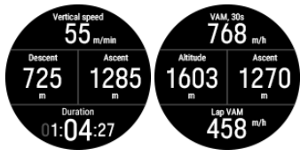 polar vam vertical ascent progress outdoor metrics
