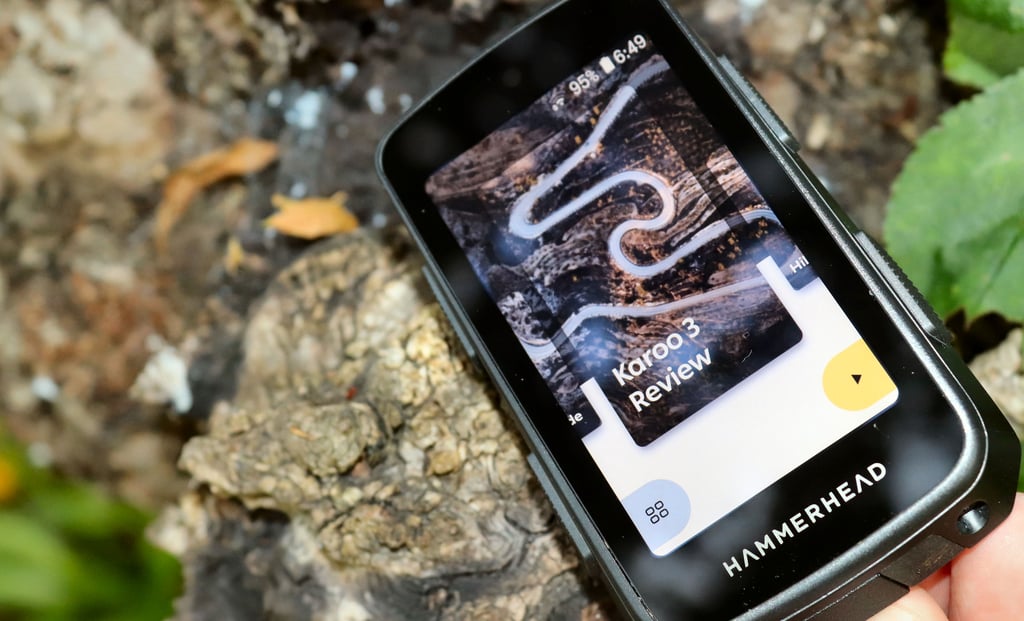 Hammerhead Karoo 3 review third generation hero