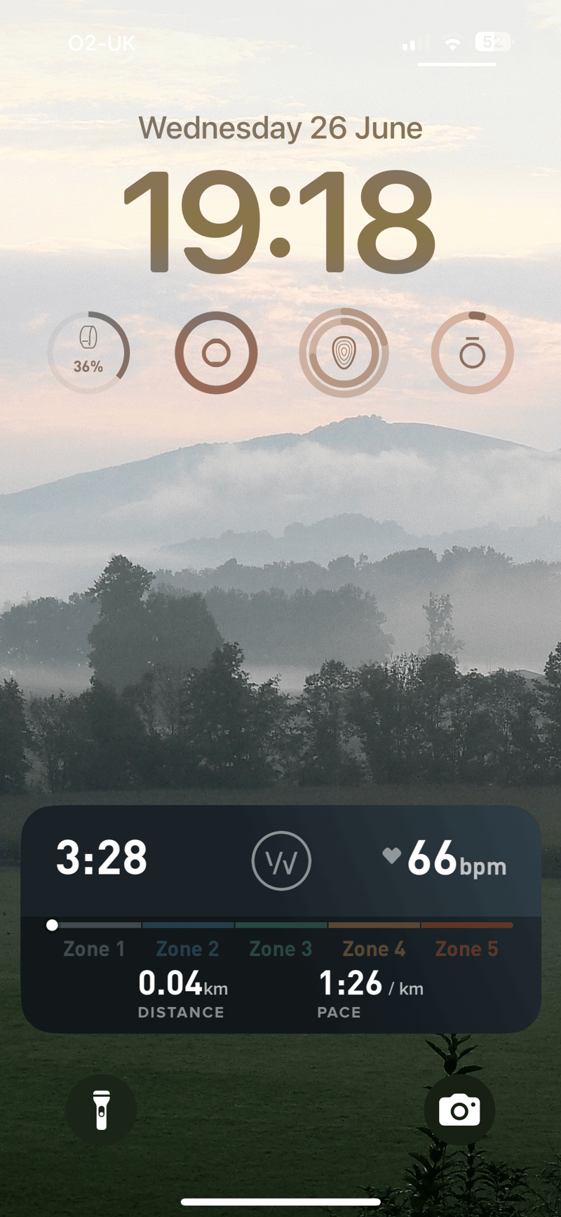 whoop Live Lock Screen