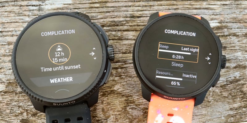 Suunto Race S complications