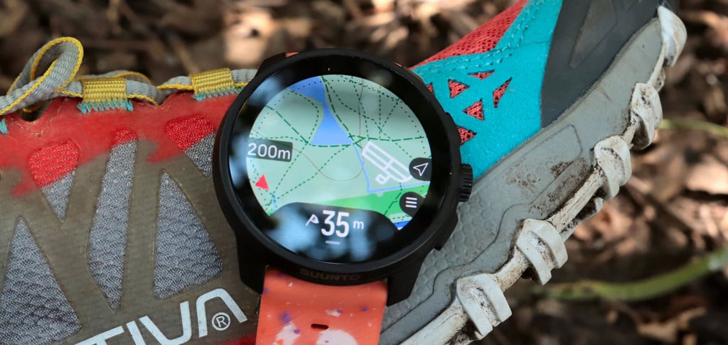 Suunto Race S map