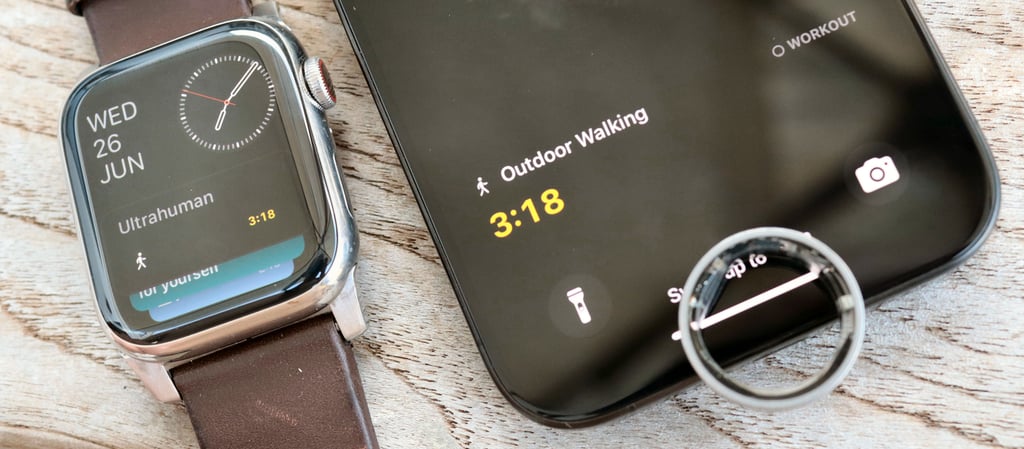 Ultrahuman Live Lock Screen and watch OS smart widget