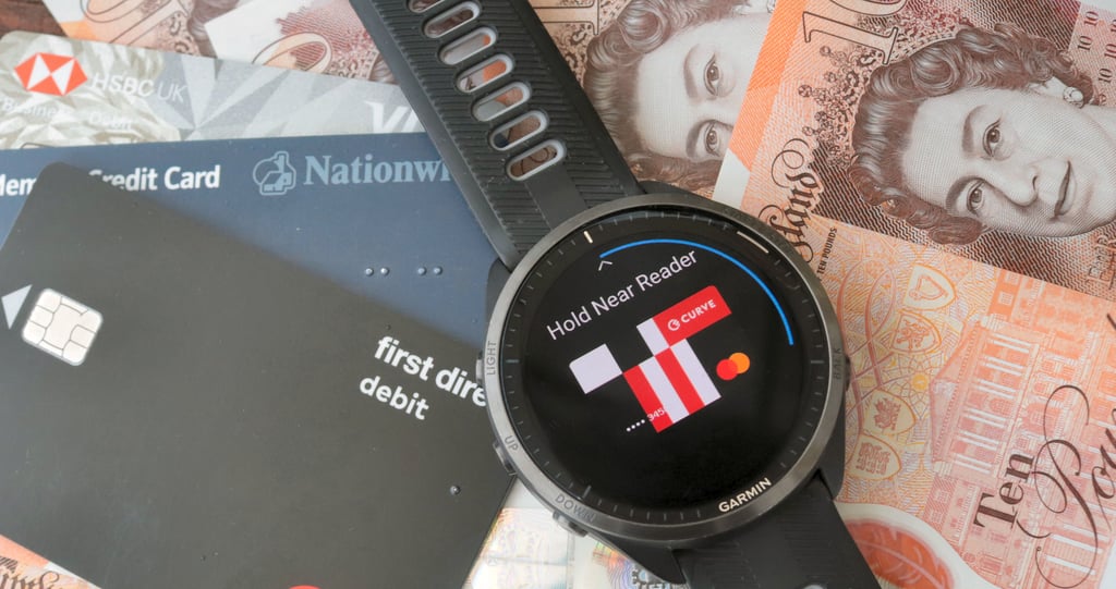 Garmin PAY Curve nationwide frist direct hsbc cash