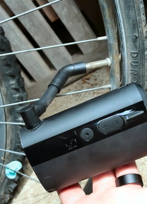 QiCYCLE Mini Electric Bicycle Pump review Air Compressor