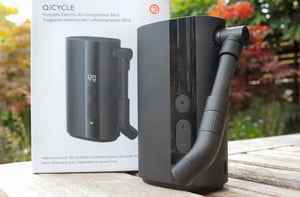 QiCYCLE Mini Electric Bicycle Pump review Air Compressor
