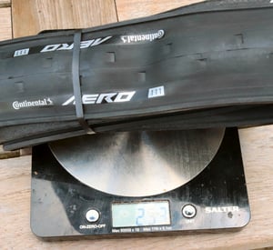 Continental AERO 111 actual measured weight