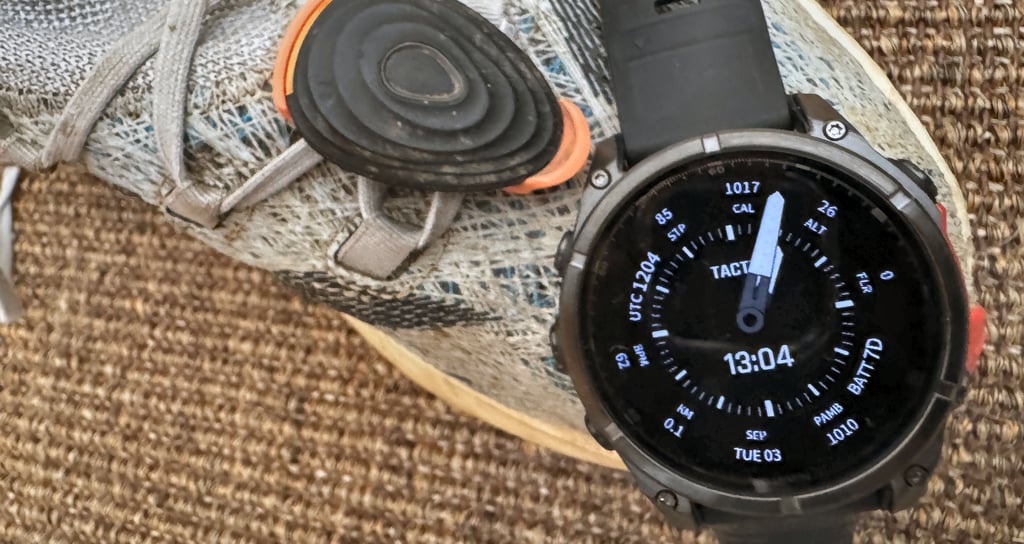 Garmin Fenix 8 with Stryd Duo