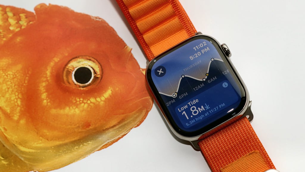 Apple Watch 10 Tides app watchos 11