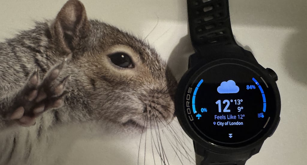 Coros Pace Pro Weather