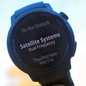 Coros Pace Pro dual Frequency GPS Accuracy