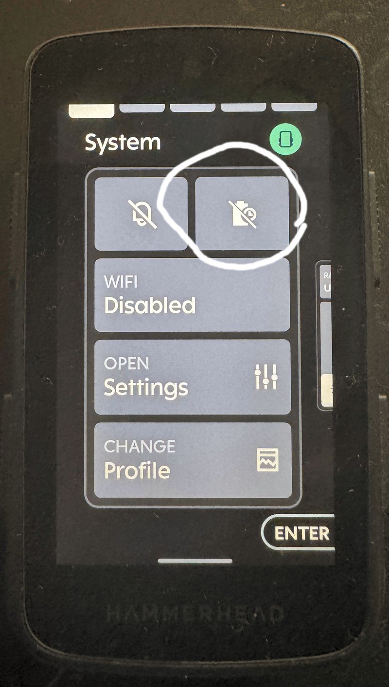 Hammerhead Karoo Gets 35 Hour Battery Life Mode