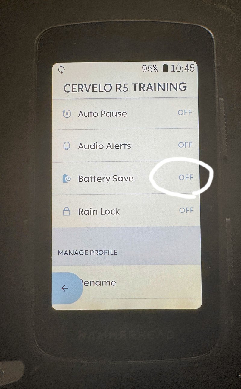 Hammerhead Karoo Gets 35 Hour Battery Life Mode