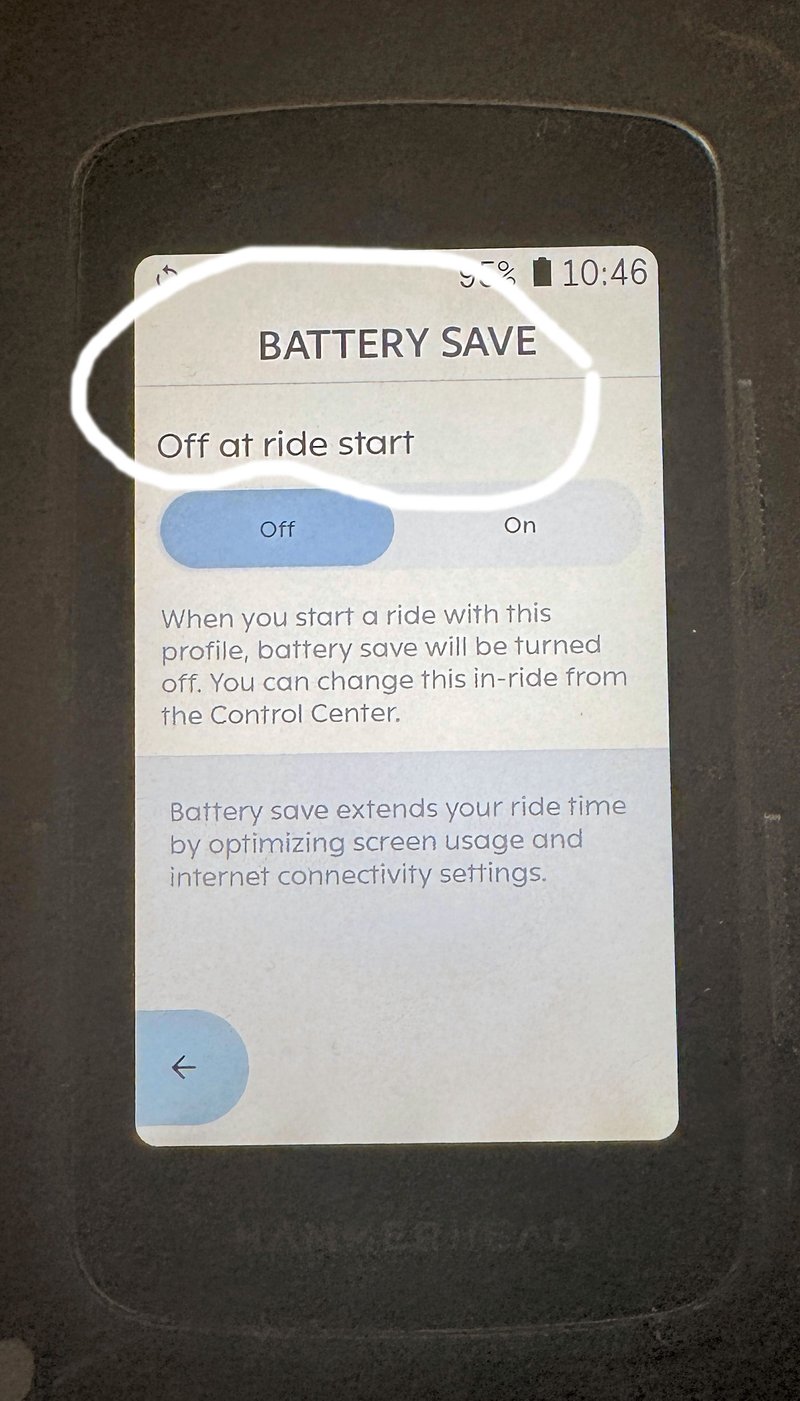 Hammerhead Karoo Gets 35 Hour Battery Life Mode