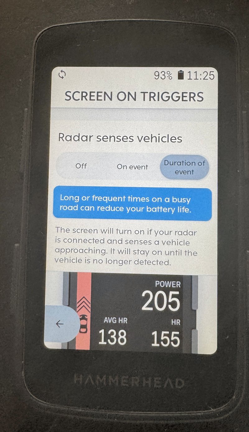 Hammerhead Karoo Gets 35 Hour Battery Life Mode