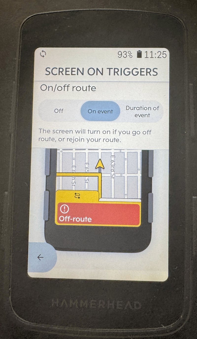 Hammerhead Karoo Gets 35 Hour Battery Life Mode