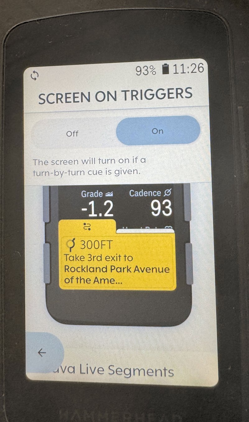 Hammerhead Karoo Gets 35 Hour Battery Life Mode