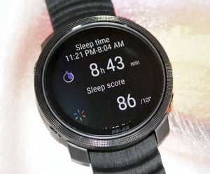 Polar Vantage M3 sleep score