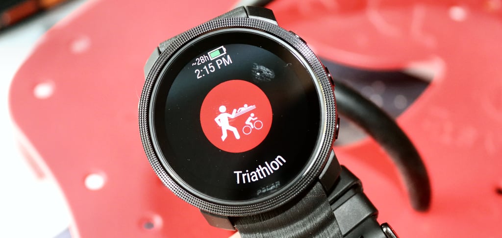 Polar Vantage M3 triathlon