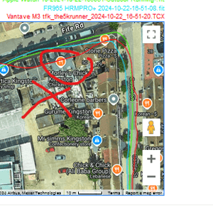 Polar Vantage M3 GPS Accuracy Test Result: Not so Good