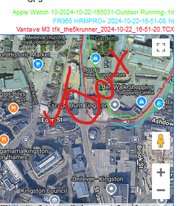 Polar Vantage M3 GPS Accuracy Test Result: Good here