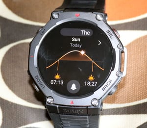 Zepp amazfit T-Rex 3 sun and moon
