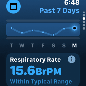 Vitals: 7-Day Respiration Rate