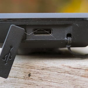 Coros DURA end with tether attachment and usb-c port