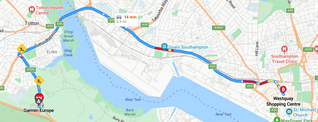 Garmin Store Westquay Shopping Centre