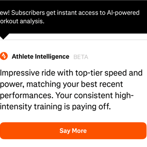Strava Ai - Any Use In The Real World ? Opinion