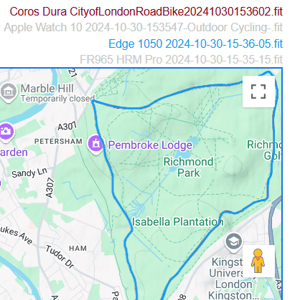 garmin edge 1050 gps accuracy test result 1