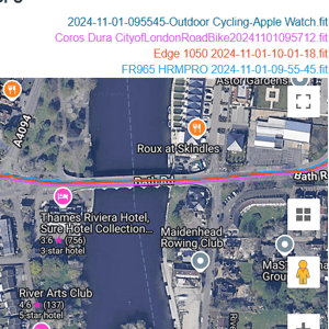 garmin edge 1050 gps accuracy test result 3a