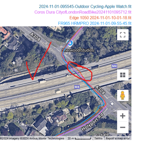 garmin edge 1050 gps accuracy test result 3b