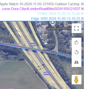 garmin edge 1050 gps accuracy test result 4a