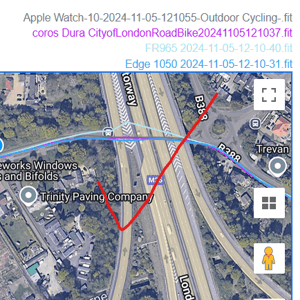 garmin edge 1050 gps accuracy test result 4b