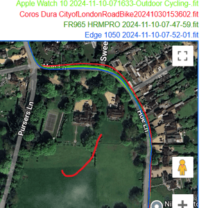 garmin edge 1050 gps accuracy test result 6a