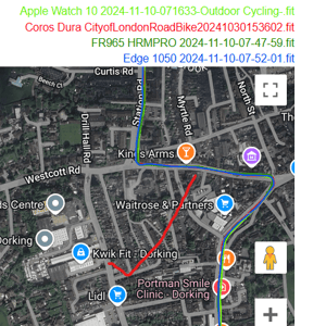garmin edge 1050 gps accuracy test result 6c