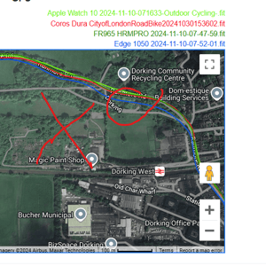 garmin edge 1050 gps accuracy test result 6d