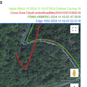 garmin edge 1050 gps accuracy test result 6e