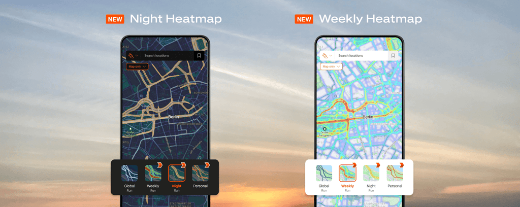 strava weekly heatmap