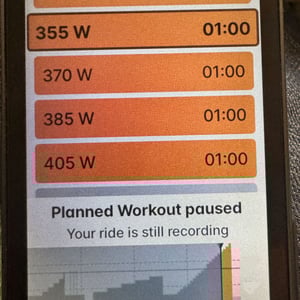 Wahoo ELEMNT ACE - Skip workout Steps
