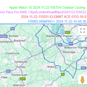wahoo elemnt ace gps gnss accuracy test result - windsor 3
