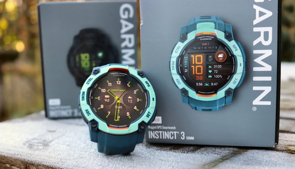 Garmin Instinct 3 AMOLED Solar E Hero