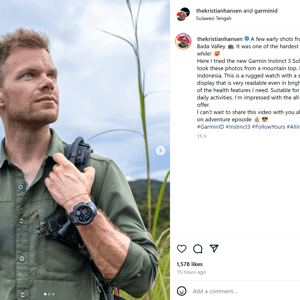 Garmin Instinct 3 Tactical - Leaked By Garmin