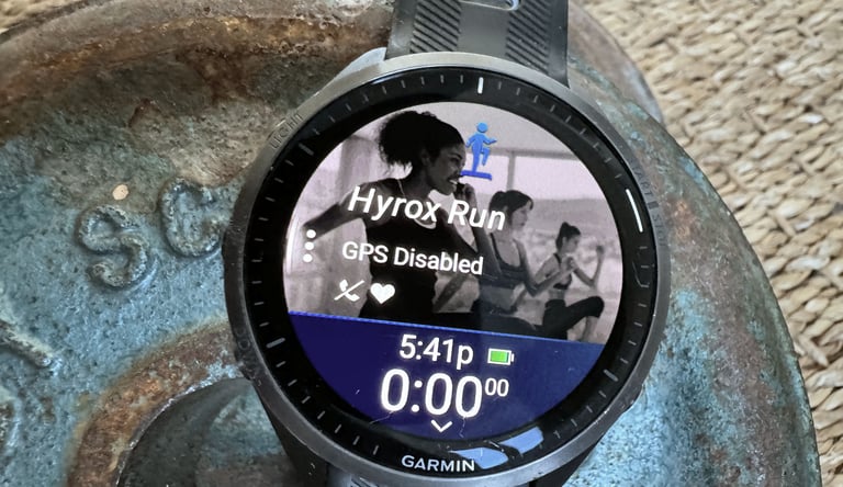 How to setup your Garmin for a HYROX race